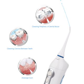 BROADCARE EUAIW5002 Munddusche zur Zahnzwischenraumreinigung