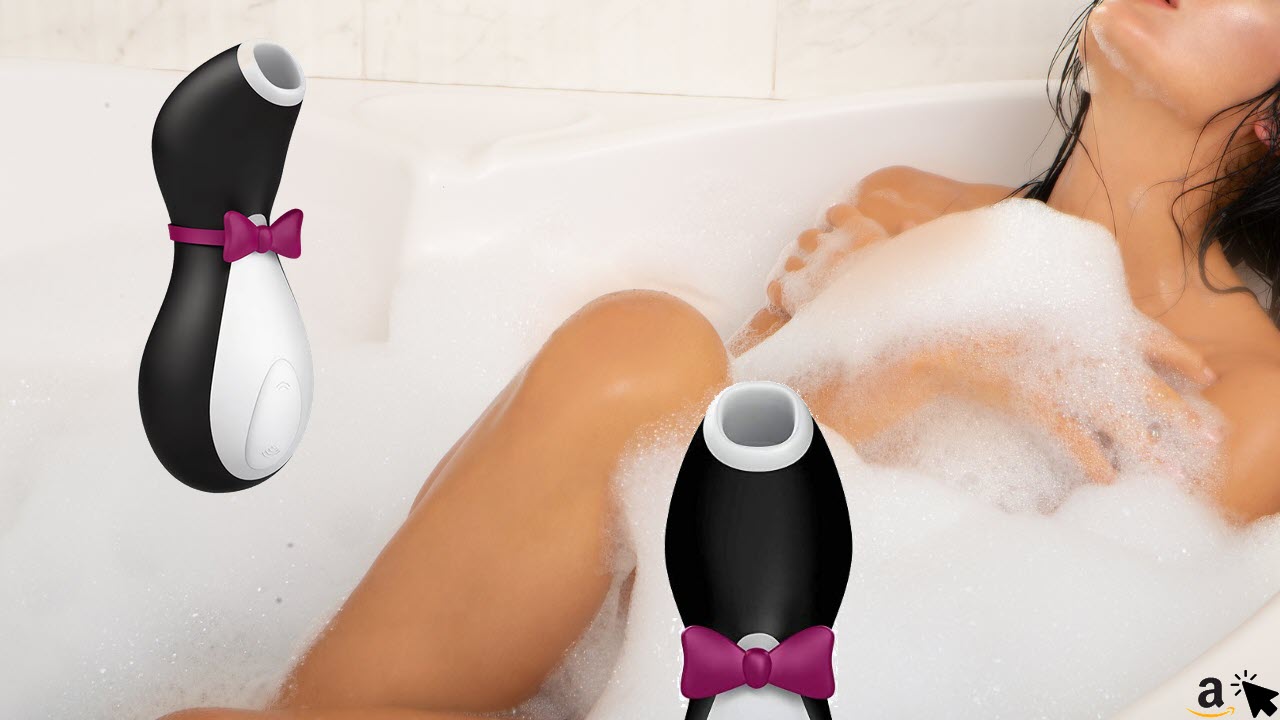 Druckwellen-Vibrator Satisfyer Pro Penguin Next Generation, Klitoris-Sauger mit 11 Vibrationsmodi, Auflege-Vibrator mit Akku-Technik, wasserdicht