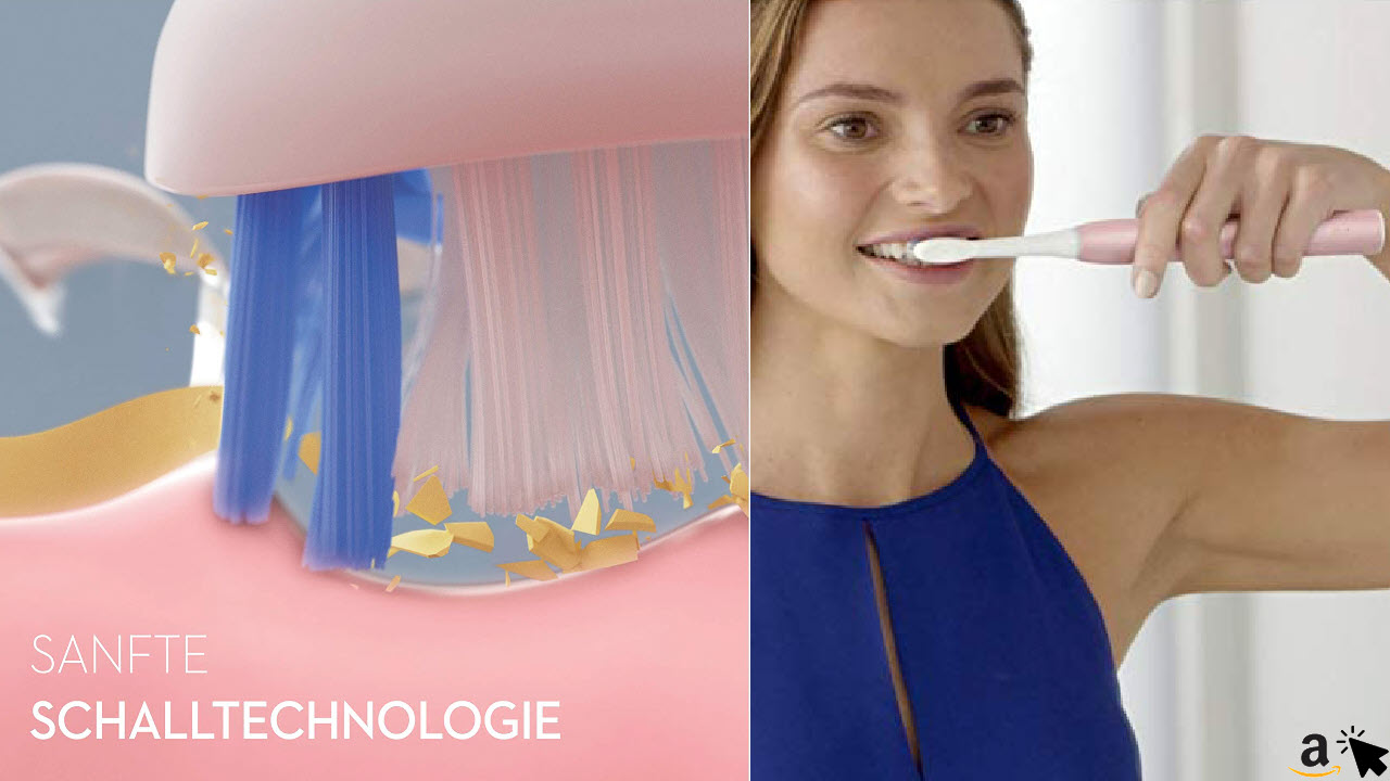 Oral-B Pulsonic Slim Clean 2000 Elektrische Schallzahnbürste für eine sanfte Zahnreinigung