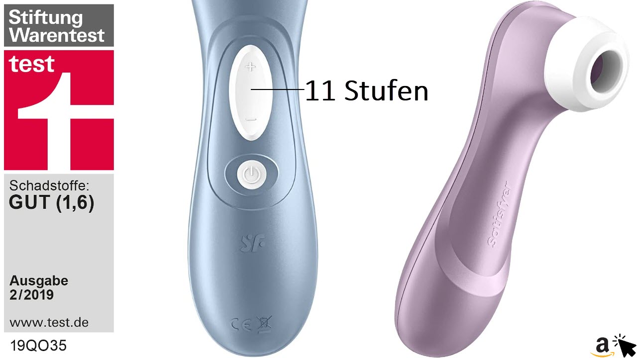 Satisfyer Pro 2 Next Generation, Klitoris Stimulator-Vibrator, Klitoris-Sauger mit 11 Intensitätsstufen, Akku Auflege-Vibrator für Klitorismassage, wasserdicht